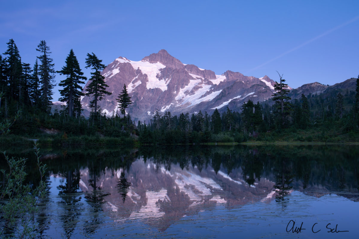 Mount Shuksan: Blue Hour is Better, Sometimes