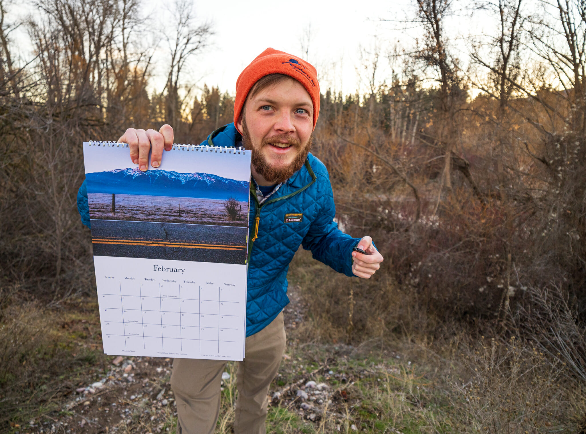 2022 Calendar in the Wild with Austin